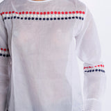  TPXSWHC10000V0737SC OPTICAL WHITE jupe by jackie 