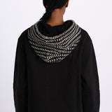  TSXSBKTF1061V0841SC BLACK jupe by jackie 
