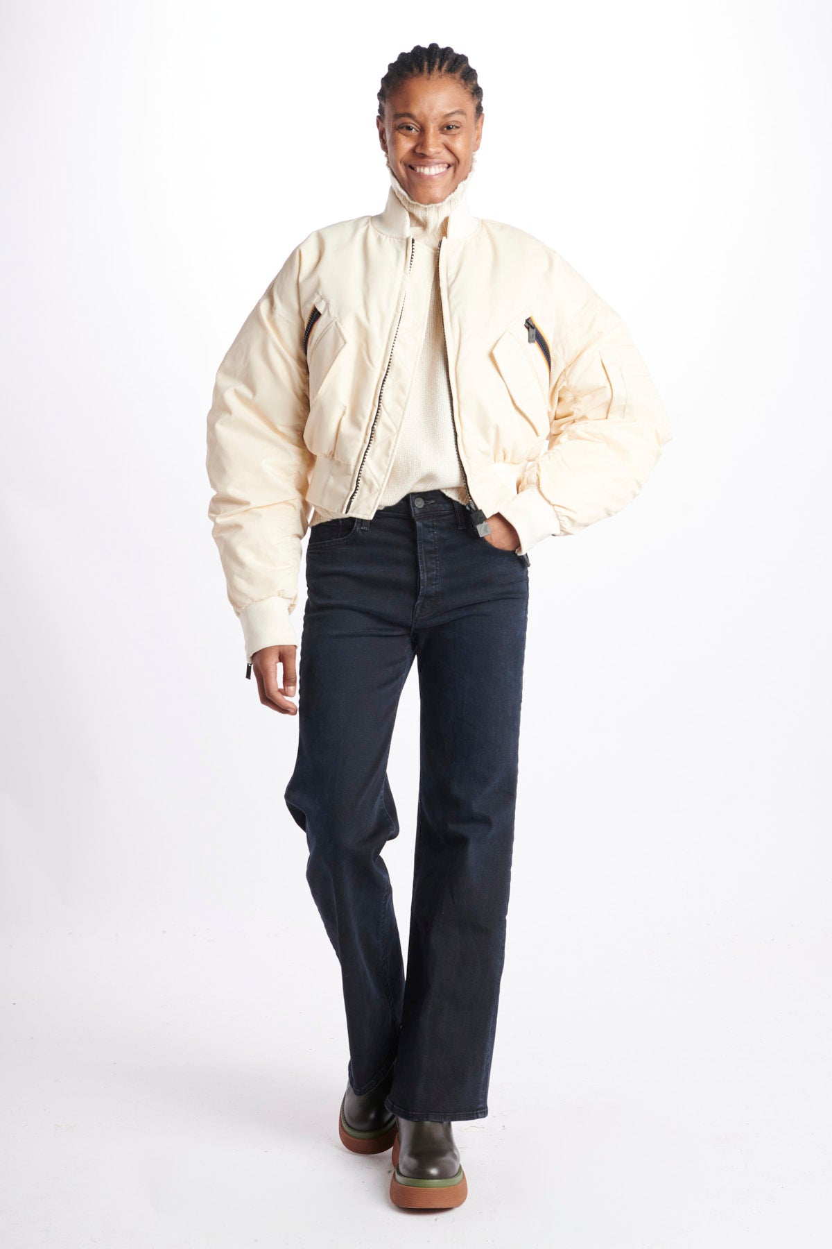  LONCROPK5126NW BEIGE ECRU k way RXD 