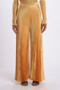Long pleated trousers
