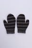 Striped mitten