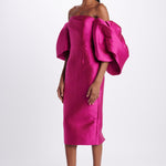  MARCIAMIDIDRESS FUCHSIA solace 