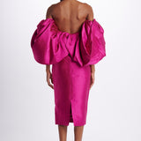  MARCIAMIDIDRESS FUCHSIA solace 