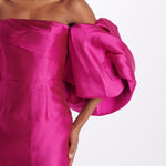  MARCIAMIDIDRESS FUCHSIA solace 