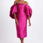  MARCIAMIDIDRESS FUCHSIA solace 