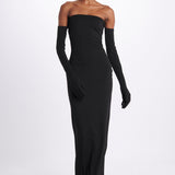  TULLIAMAXIDRESS BLACK solace 