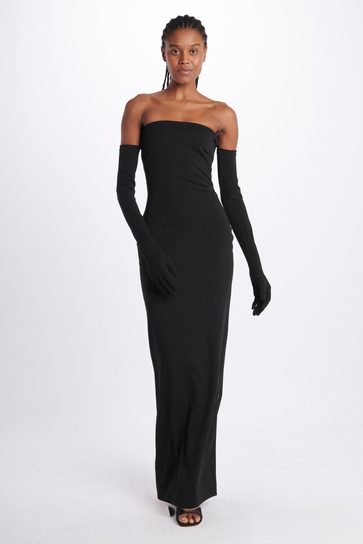  TULLIAMAXIDRESS BLACK solace 