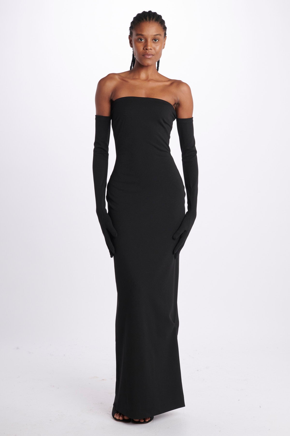  TULLIAMAXIDRESS BLACK solace 