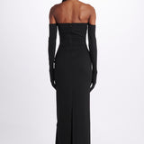  TULLIAMAXIDRESS BLACK solace 