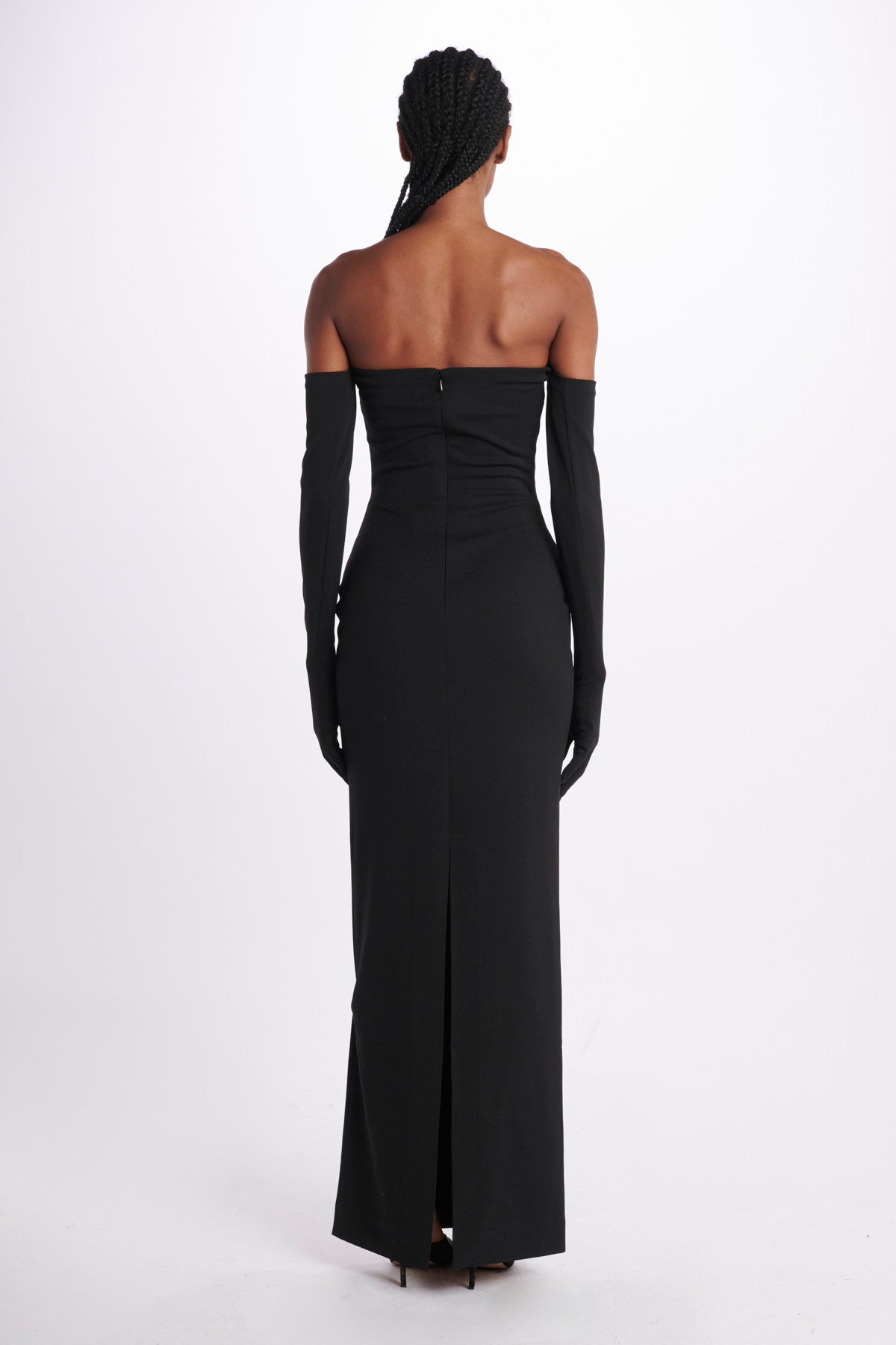  TULLIAMAXIDRESS BLACK solace 
