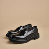 mocassino liscio 159 BLACK adieu 