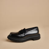 mocassino liscio 159 BLACK adieu 