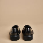 mocassino liscio 159 BLACK adieu 