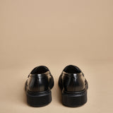 mocassino liscio 159 BLACK adieu 