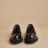 mocassino liscio 159 BLACK adieu 