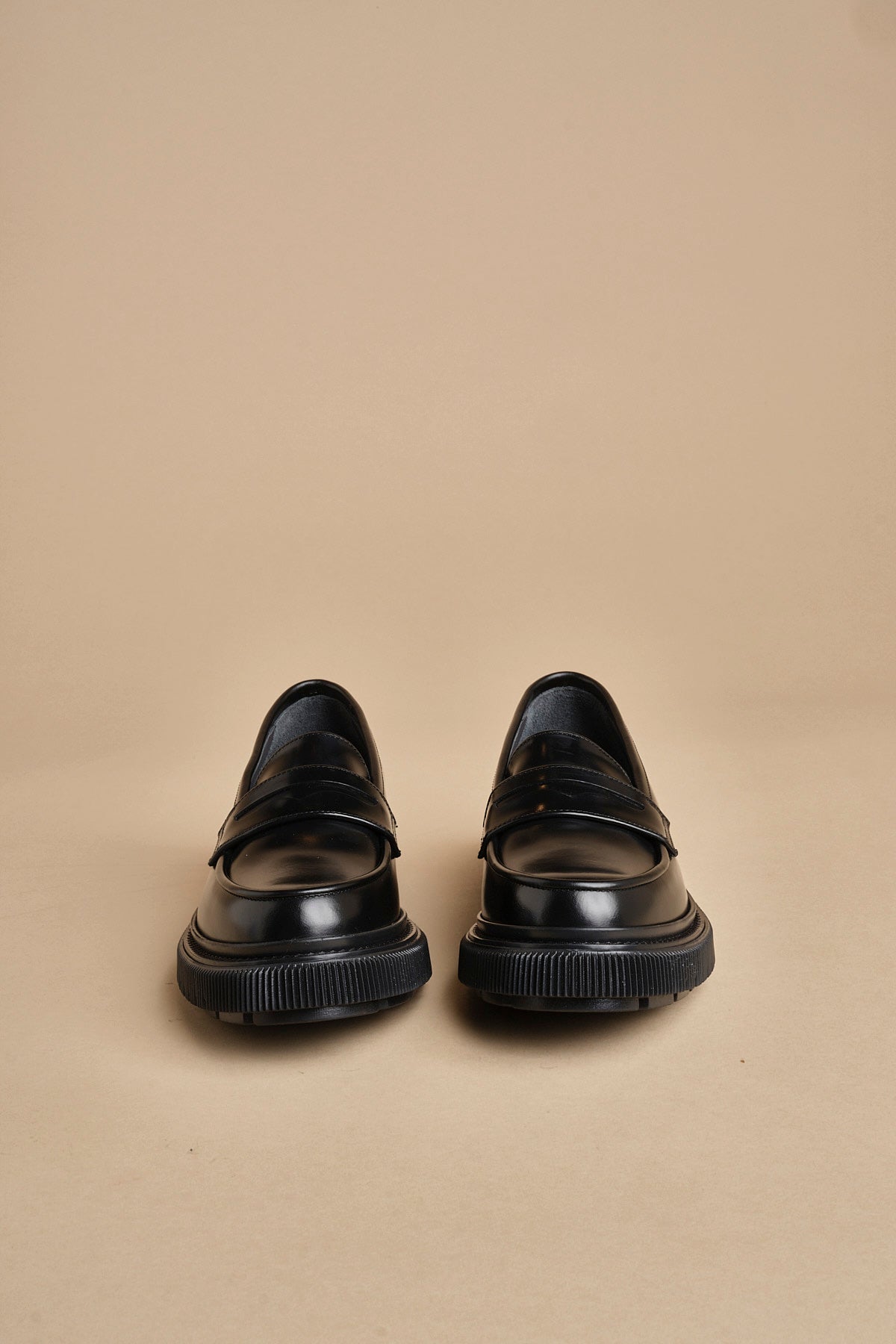 mocassino liscio 159 BLACK adieu 