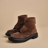 scarponcino in camoscio con zip 197 DARKEARTH adieu 