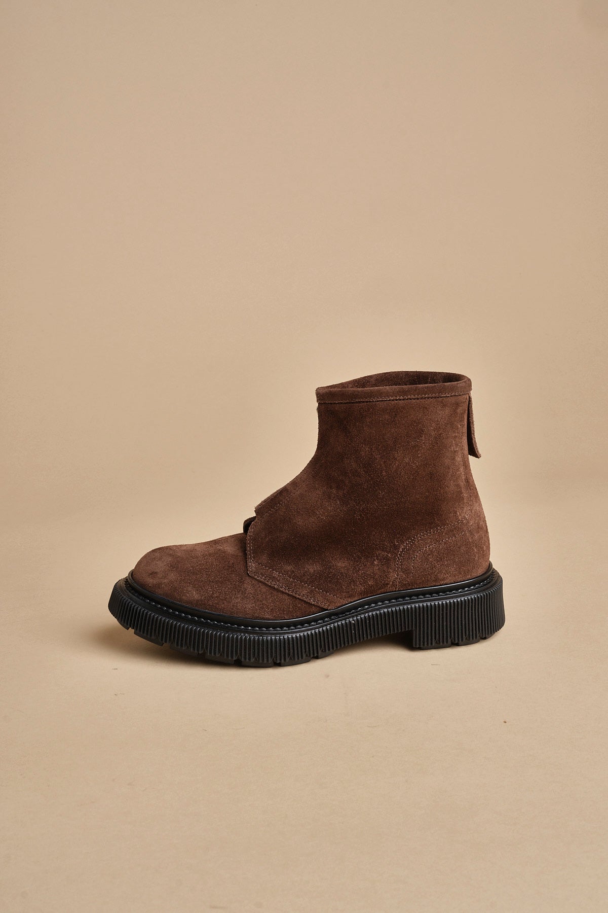 scarponcino in camoscio con zip 197 DARKEARTH adieu 