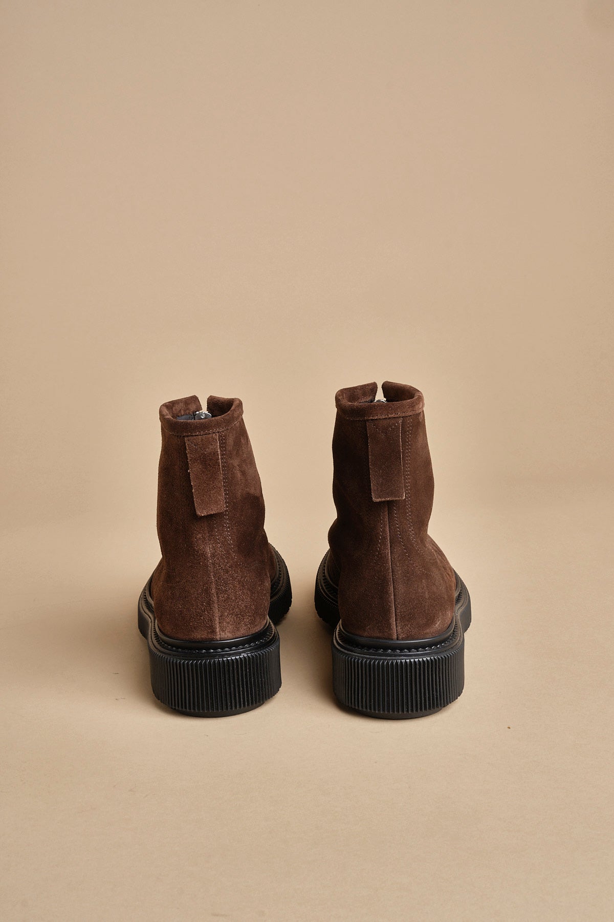 scarponcino in camoscio con zip 197 DARKEARTH adieu 