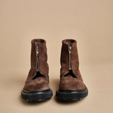 scarponcino in camoscio con zip 197 DARKEARTH adieu 