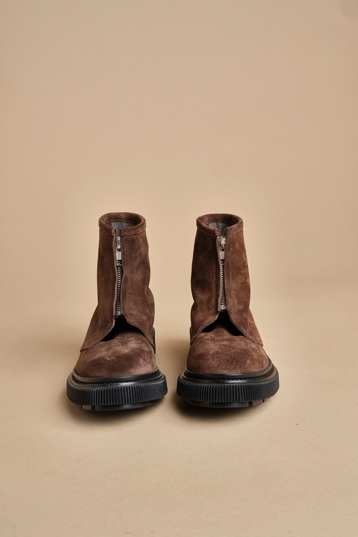 scarponcino in camoscio con zip 197 DARKEARTH adieu 