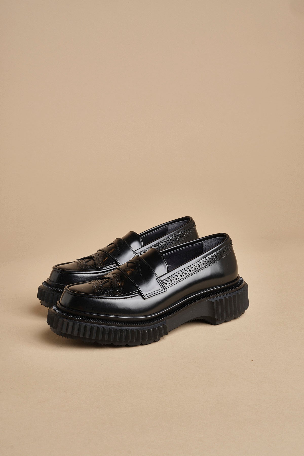 mocassino traforato 203 BLACK adieu 