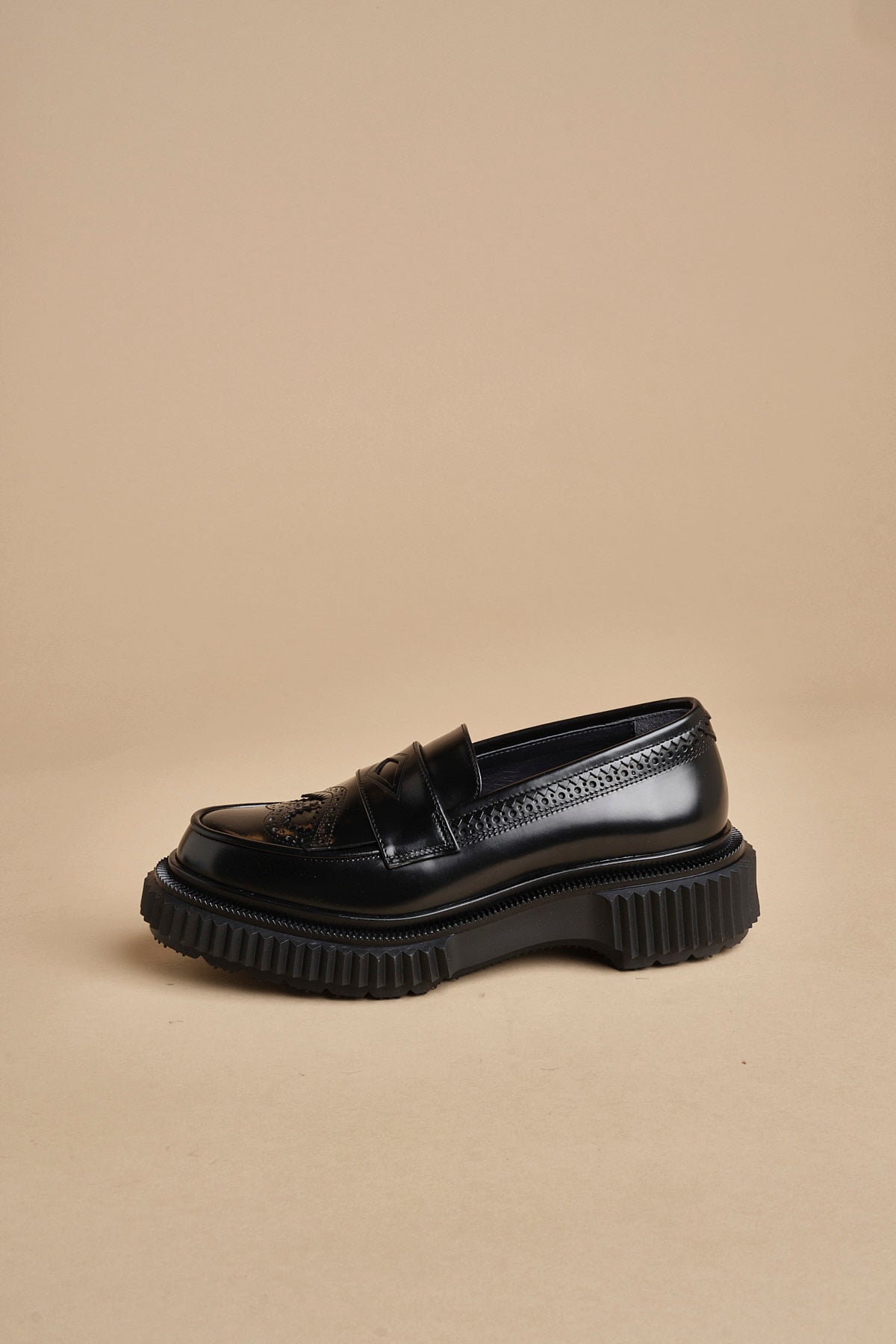 mocassino traforato 203 BLACK adieu 