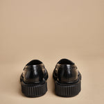 mocassino traforato 203 BLACK adieu 