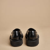 mocassino traforato 203 BLACK adieu 