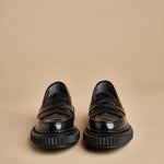 mocassino traforato 203 BLACK adieu 