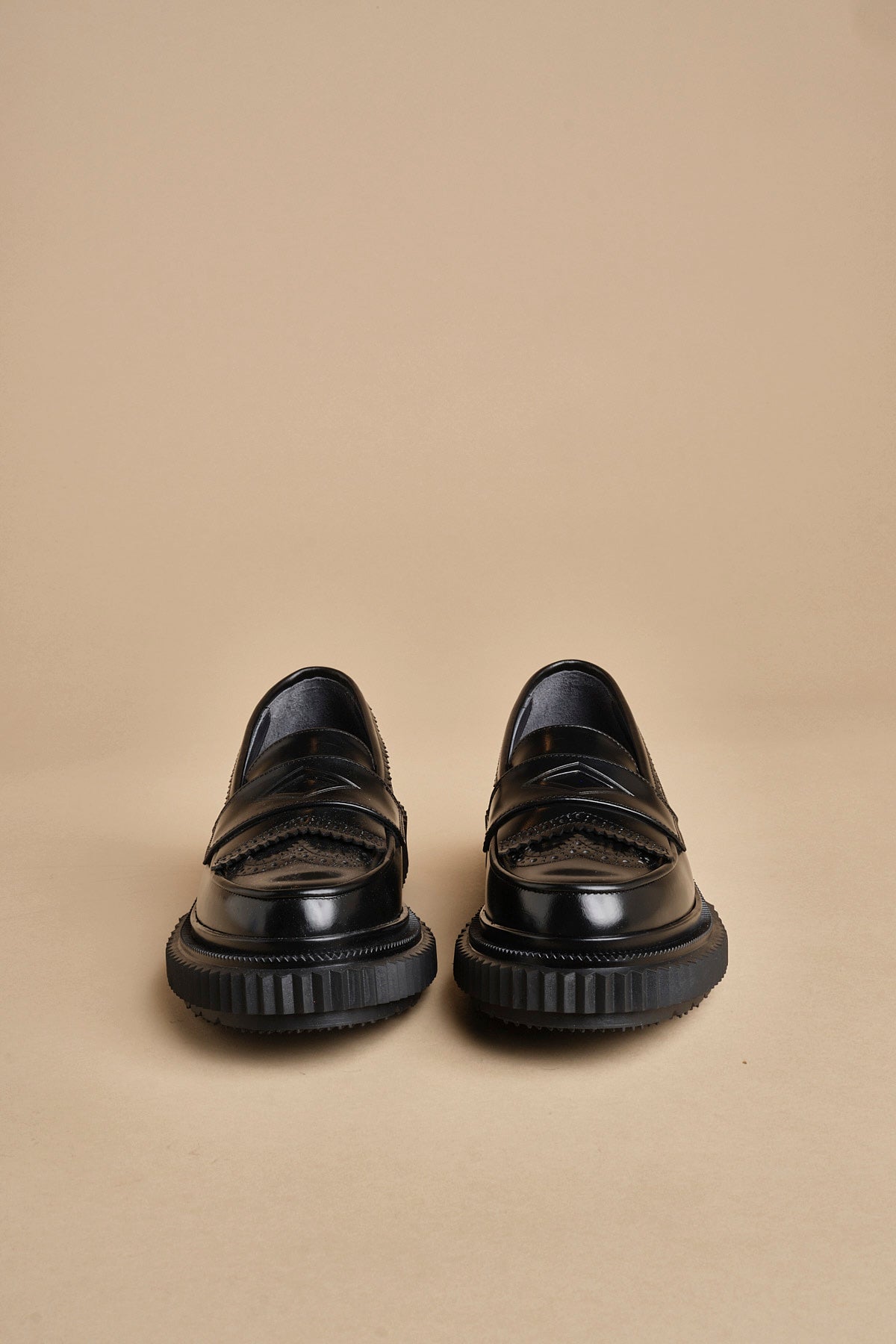 mocassino traforato 203 BLACK adieu 