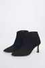3-color suede ankle boot