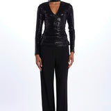  ASOLO SEQUINS-BLACK leTwins 