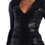  ASOLO SEQUINS-BLACK leTwins 