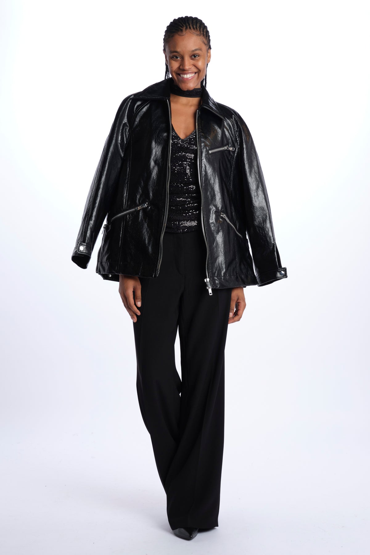  ASOLO SEQUINS-BLACK leTwins 