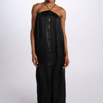 MED 3 DRESS BE24546 BLACK milaura 
