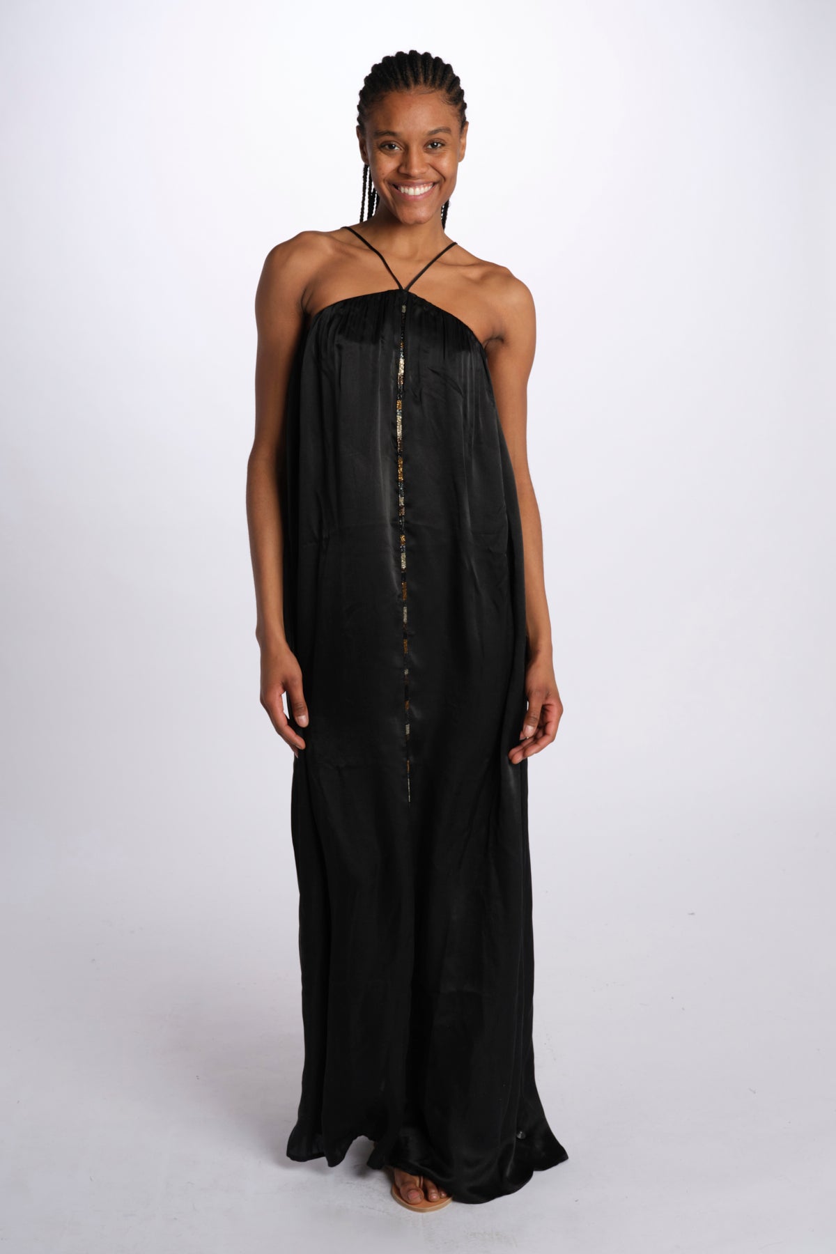 MED 3 DRESS BE24546 BLACK milaura 