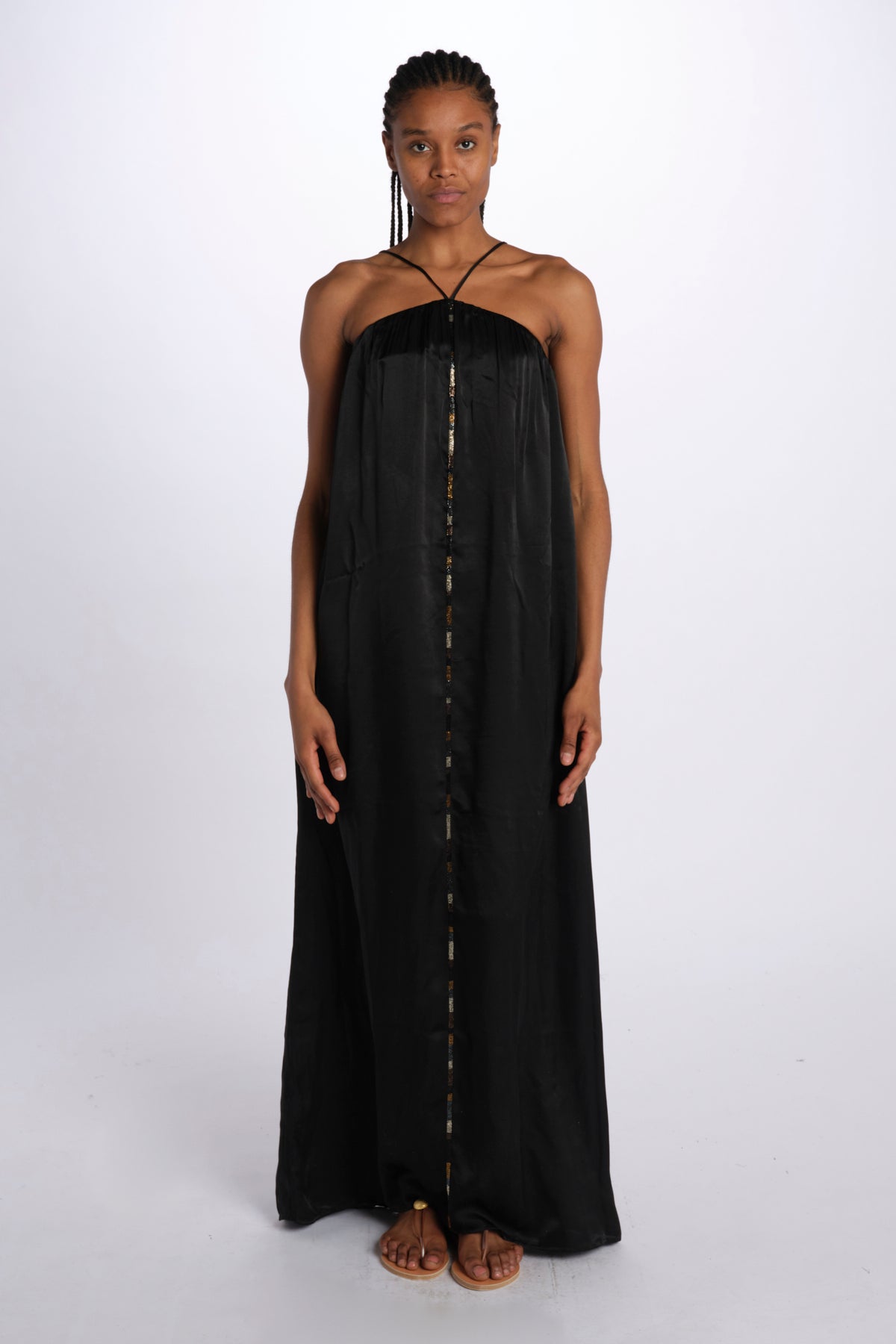 MED 3 DRESS BE24546 BLACK milaura 