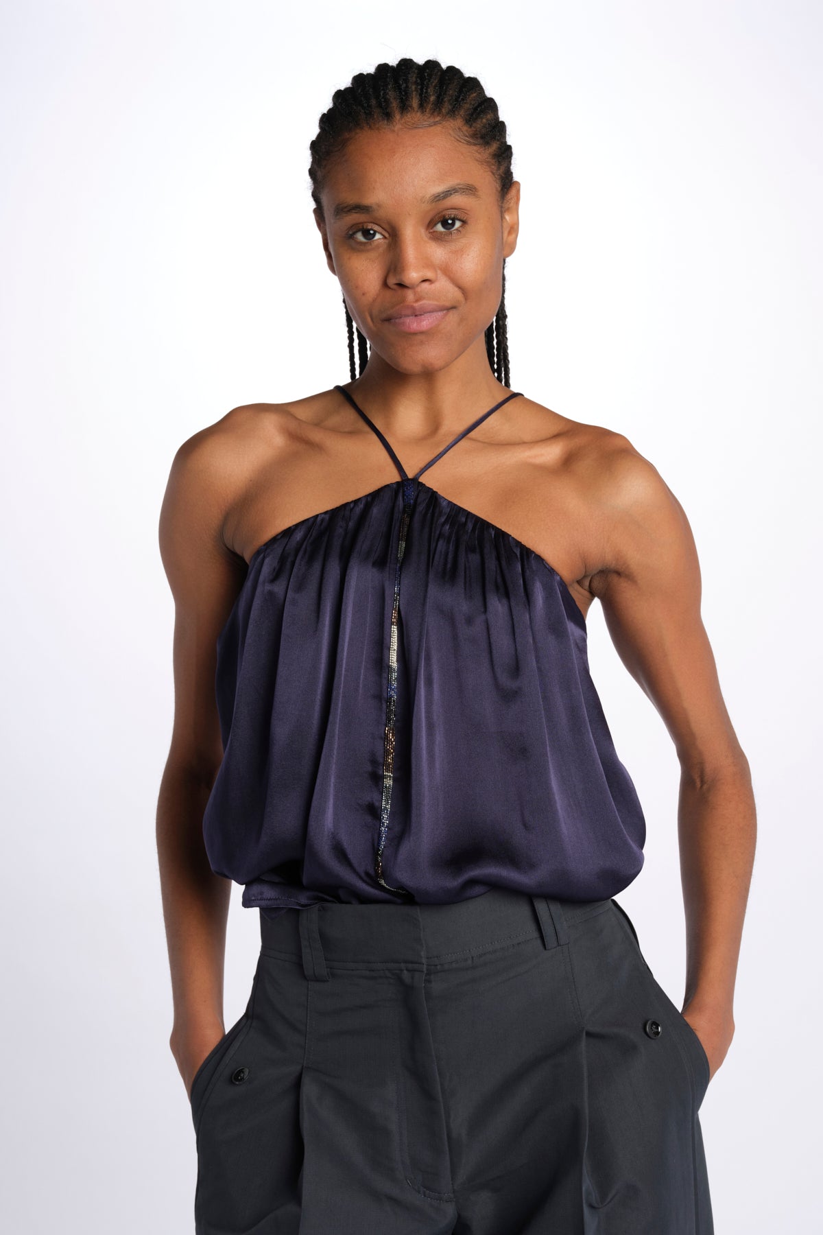 MED 2 TOP BE24547 NAVY milaura 