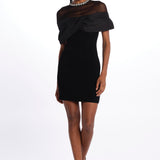  MAEVE KNIT MINI BLACK rebecca vallance 