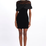  MAEVE KNIT MINI BLACK rebecca vallance 