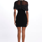 MAEVE KNIT MINI BLACK rebecca vallance 
