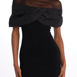  MAEVE KNIT MINI BLACK rebecca vallance 