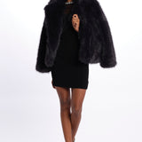  MAEVE KNIT MINI BLACK rebecca vallance 