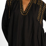  BLING BLOUSE BLACK v de vinster 