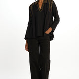  BLING BLOUSE BLACK v de vinster 