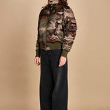 bomber unisex in nylon camouflage 756111C MA-408 CAMO alpha 
