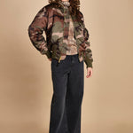 bomber unisex in nylon camouflage 756111C MA-408 CAMO alpha 