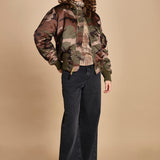 bomber unisex in nylon camouflage 756111C MA-408 CAMO alpha 