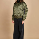 bomber unisex nylon raso 756111 MA1 SAGE GREEN alpha 
